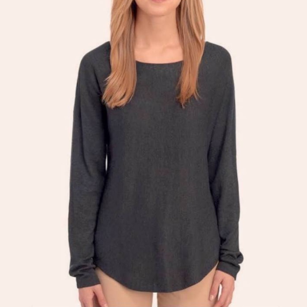 Joan Vass Black Sweater Size XL